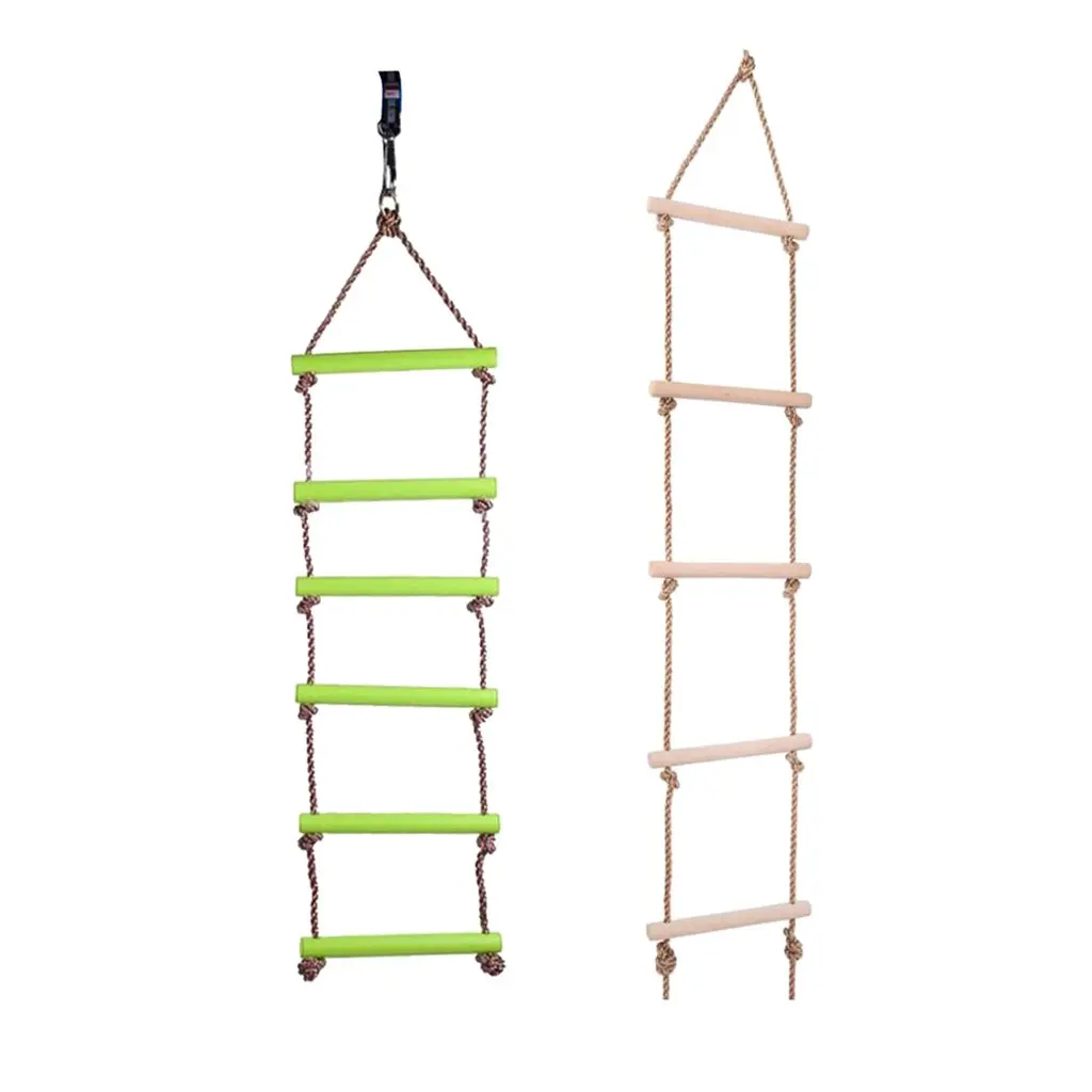 2 шт. 5+ 6 ступеней веревочная лестница домашние уличные игры игрушки игровой домик садовые качели для детей