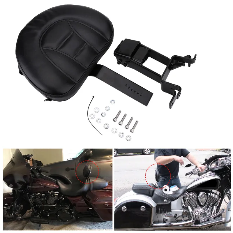 Custom Made Driver Rider Backrest Rider Sissy Bar For Indian Chieftain Roadmaster Springfield