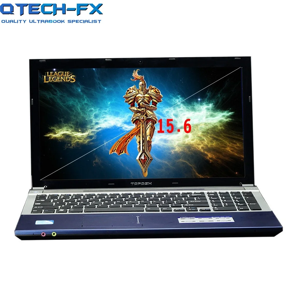 15," i7 Тетрадь 8 Гб Оперативная память 1 ТБ/750 Гб HDD DVD металла ПК быстро Процессор Intel Core i7 Бизнес арабский azerty-клавиатура с испанским и русским языками