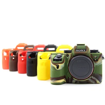 

Rubber Silicon Case Body Cover Soft Protector Frame Skin for Sony A9 ILCE-9 ILCE9 only