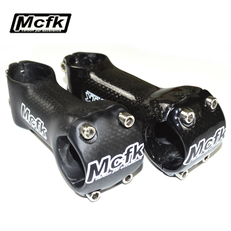 MCFK ультра легкий углеродный стержень для дорожного велосипеда дорожный велосипед велосипедные детали MTB Стержень 31,8*110/120 мм Угол 6