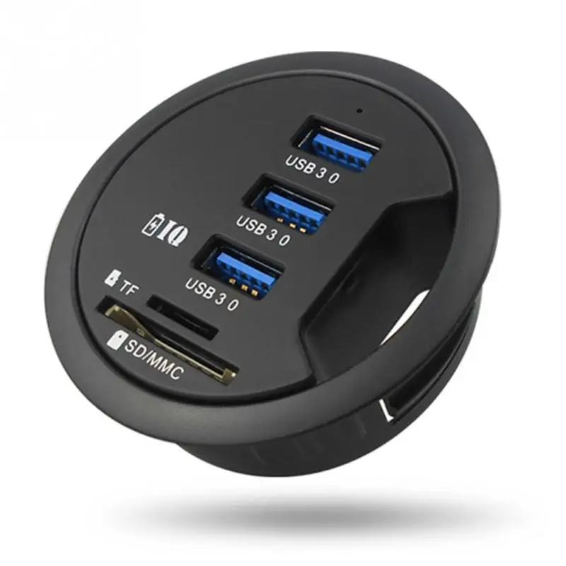Рабочий стол USB3.0 трехпортовый концентратор Высокоскоростной разветвитель портативное зарядное устройство адаптер EU вилка Зарядка для iPad/планшета/смартфонов