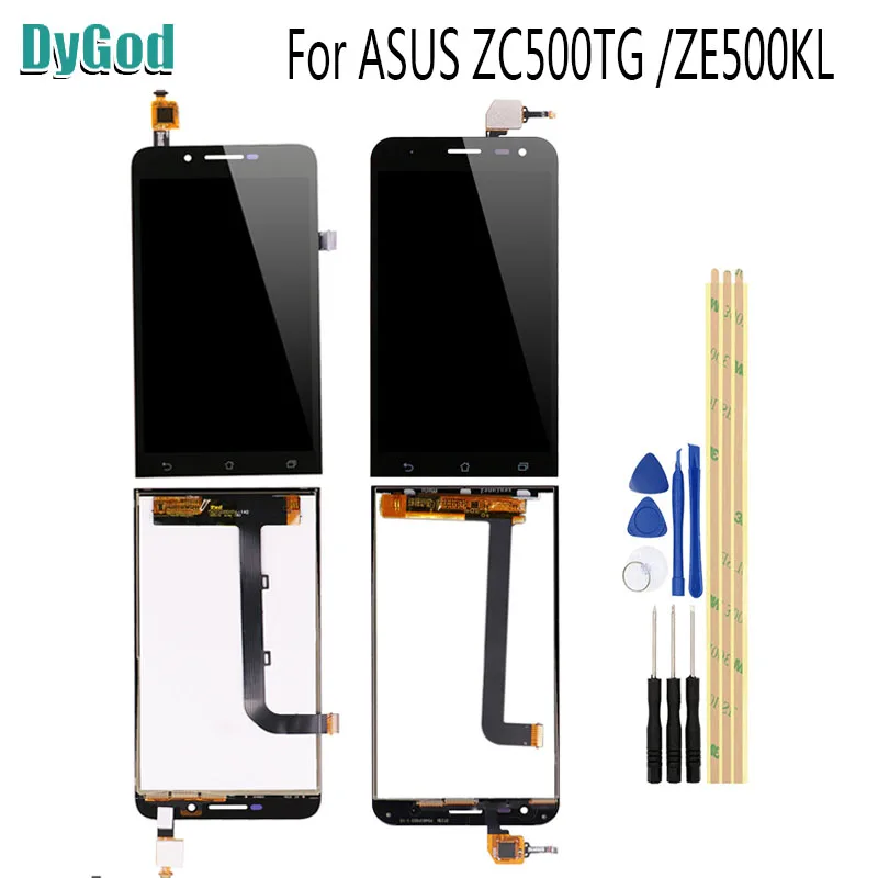 ЖК дисплей 5 0 дюйма для ASUS Zenfone 2 Laser ZE500KL сенсорный экран телефона дигитайзер в
