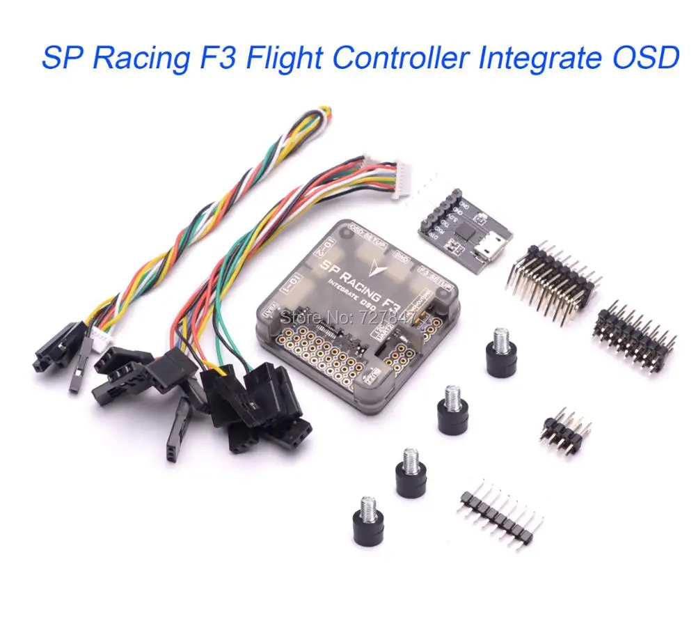 

NEW PRO SP Racing F3 Flight Controller Integrate OSD with Protective Case for Mini 250 210 Quadcopter Drone