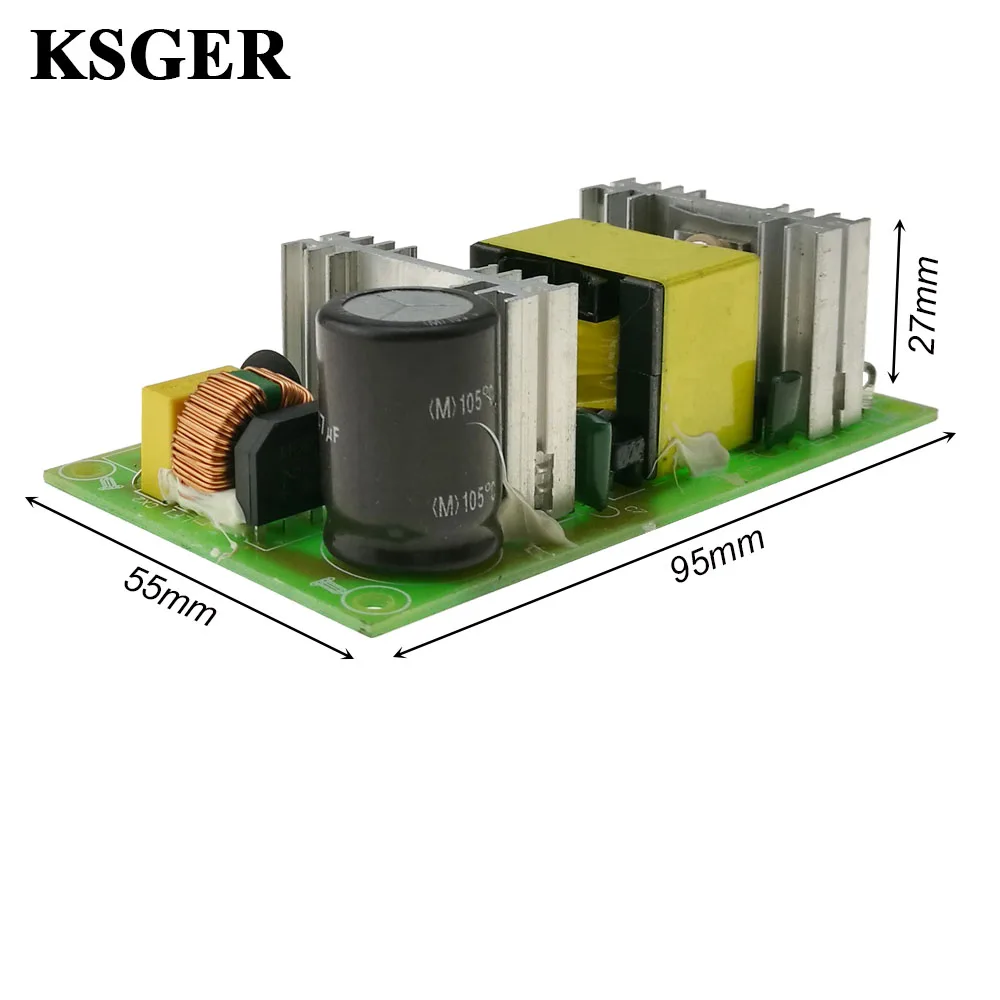 KSGER T12 DIY паяльная станция Электропитание электронные наборы железные наконечники 72 Вт 24 в 3 А Импульсный AC-DC преобразователь напряжения ремонт телефона