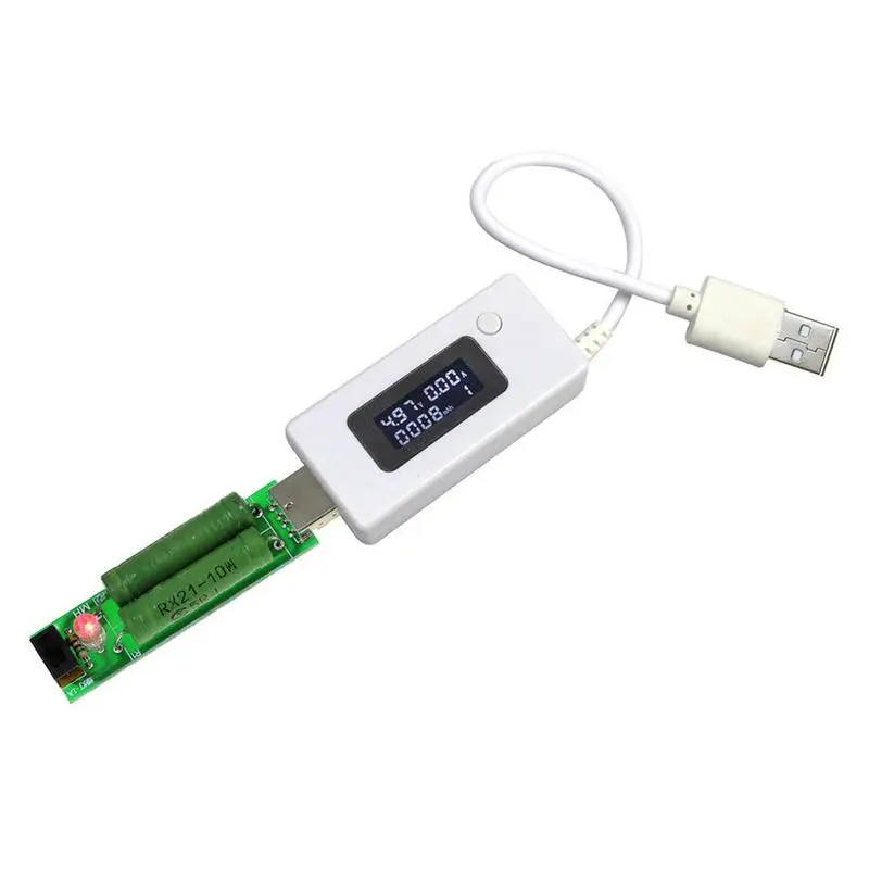 3V to 15V LCD USB Current Voltmeter Monitor Tester Detect Mobile Phone Charging Mobile Power Capacity 0-19999mAH Tools