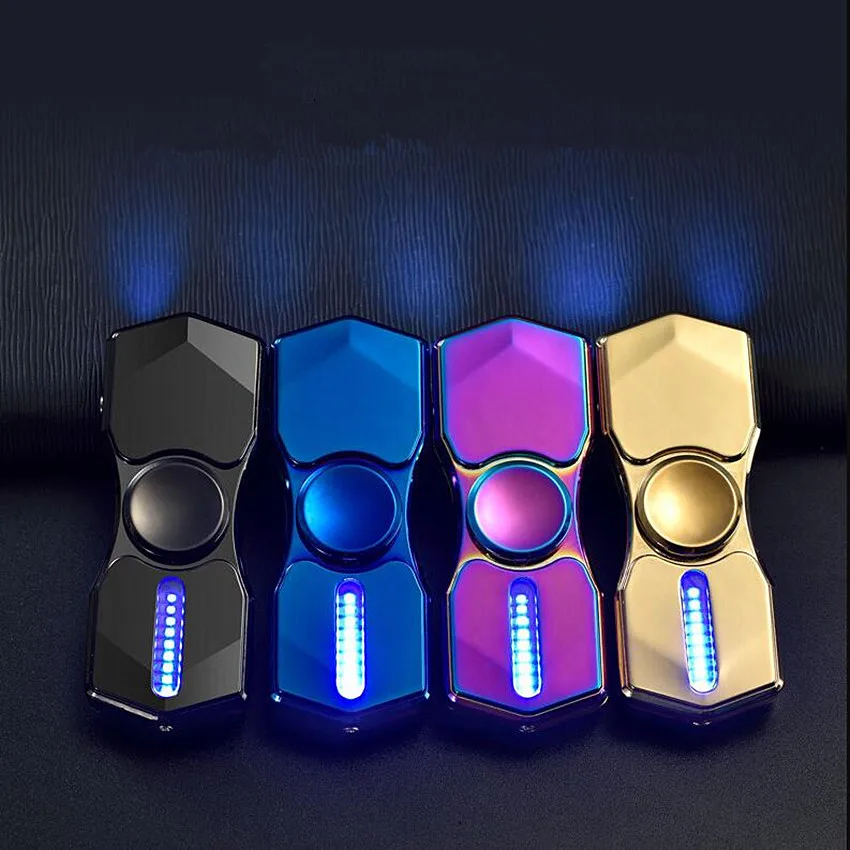 Хит продаж зажигалки с USB зарядкой без газа Зажигалка для сигар игрушка пальцев