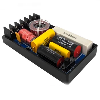 

ARCHEER 200W Tweeter Bass Frequency Divider MKP Fever Capacitor Car Speaker/ Home Soundbar Audio Crossover DIY 120x65x33.5mm