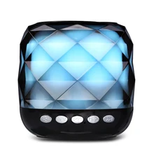 Excelvan YZS-05 мини беспроводной Bluetooth стерео динамик светодиодный портативный плеер с fm-радио и TF картой Музыкальный Игровой динамик