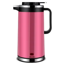 1000W High Powe1.8L Insulation Electric Kettle Stainless Steel Electric Kettle Double Kettle Electric Tea Kettle Featuring Gift electric kettle galaxy gl 0553