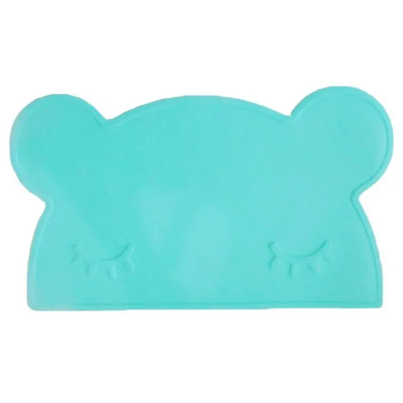

Insulation silicone placemat for kids, bear design, color choice - 46x27 cm