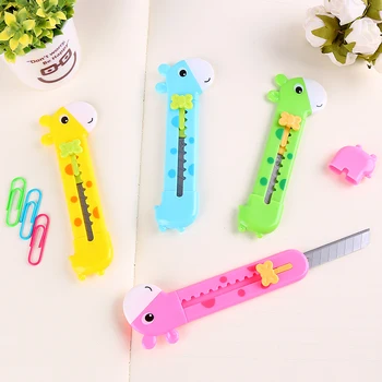 

korea stationery cartoon knife onta paper knife penitently tutility knife Open the envelope letter openner cutting supplies
