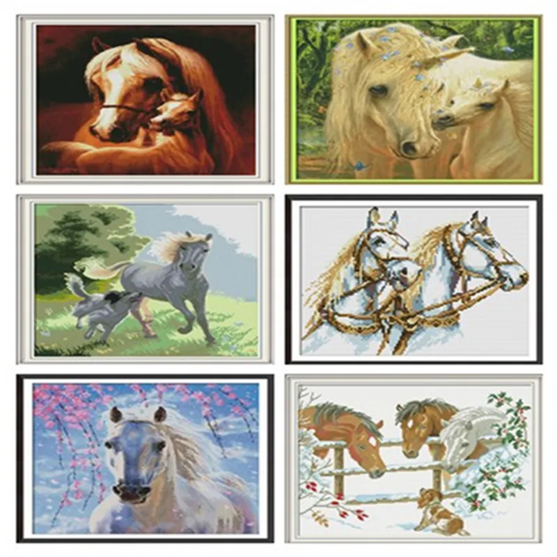 

Diamond Painting Animal 5D Diamond Painting Accessories Horse Diamond Painting Box Painting Cross Stitch Sets DIY Home Decor