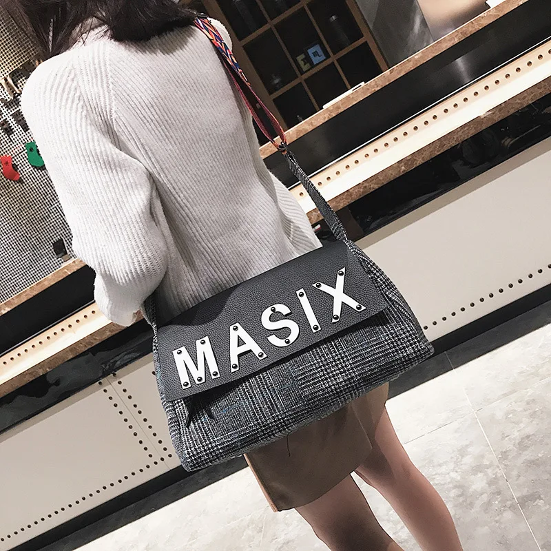 Pelle Borse Le Dell'unità In Casual Donne Modo Con light Rivetto Messaggi Delle Gray Per Lettera Sacchetto Borsa Signore Femminile D Alta Brown Tracolla Di Elaborazione Tote Qualità qBpXPf