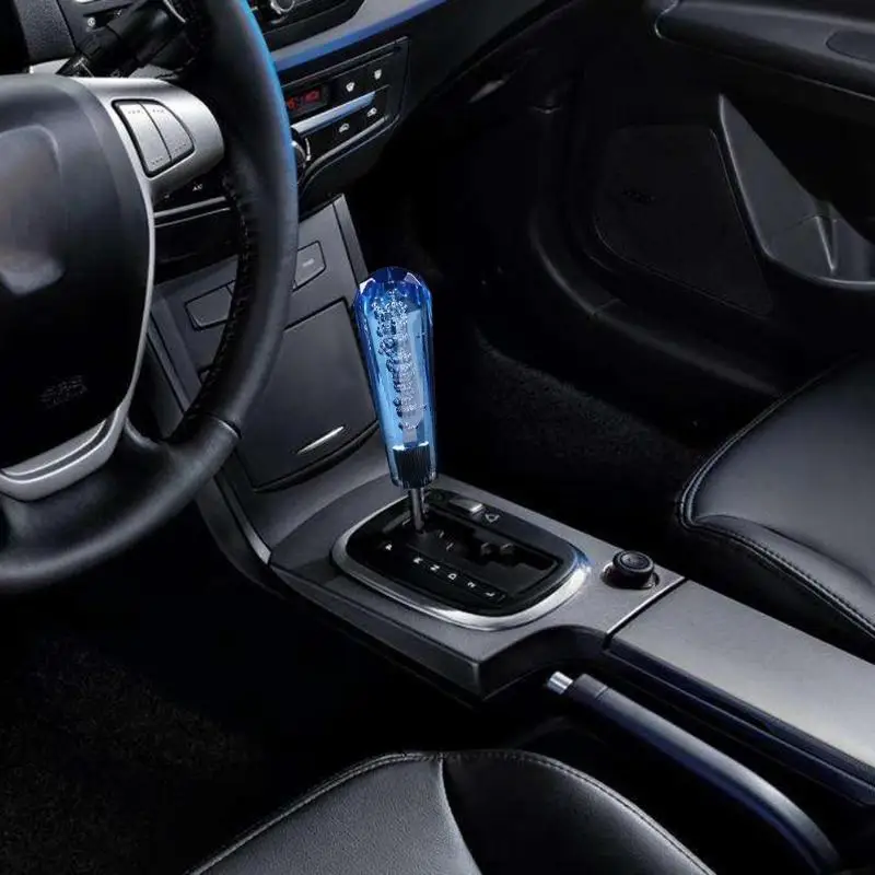 

VODOOL Universal Acrylic Crystal Bubble Car Shift Knob AT/MT Car Gear Knob Stick Lever Head Shifter Auto Accessories
