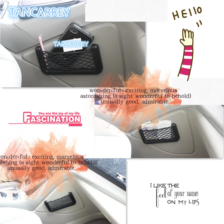 

Car storage and finishing net bag for BMW F20 F21 F30 F31 F35 F80 F32 F33 F82 F83 F10 F18 F11 F25 F15 F85 1 3 4 5 Series X3 X5