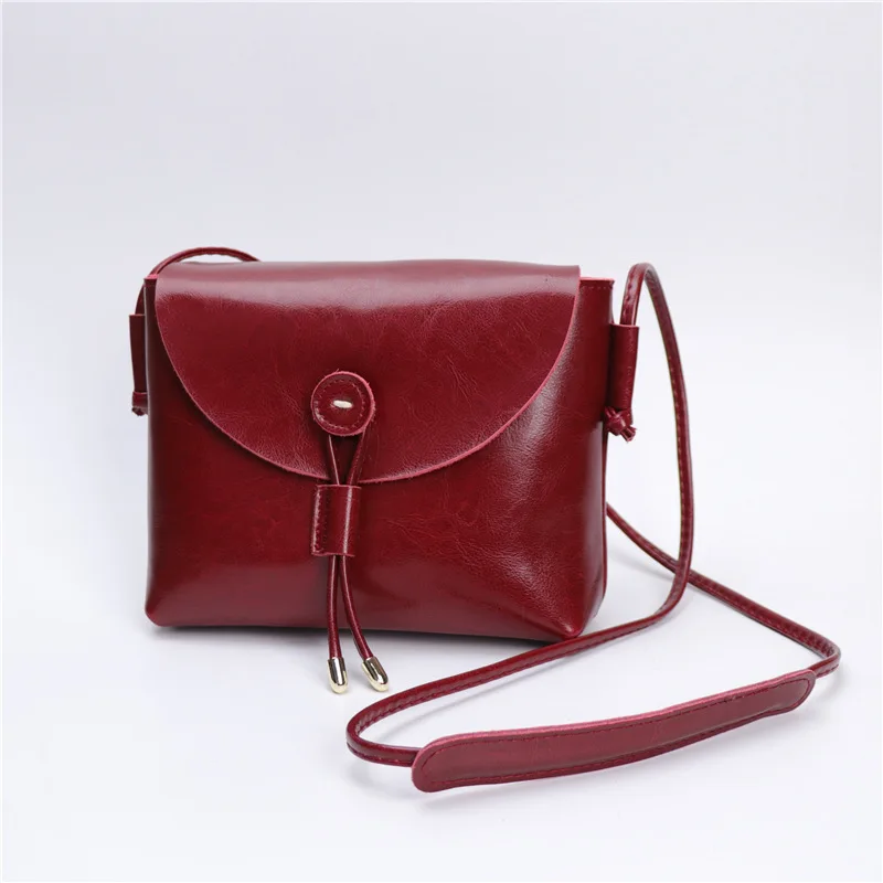 

Woman Genuine Leather Woman Package Single Shoulder Span Square Package Woman