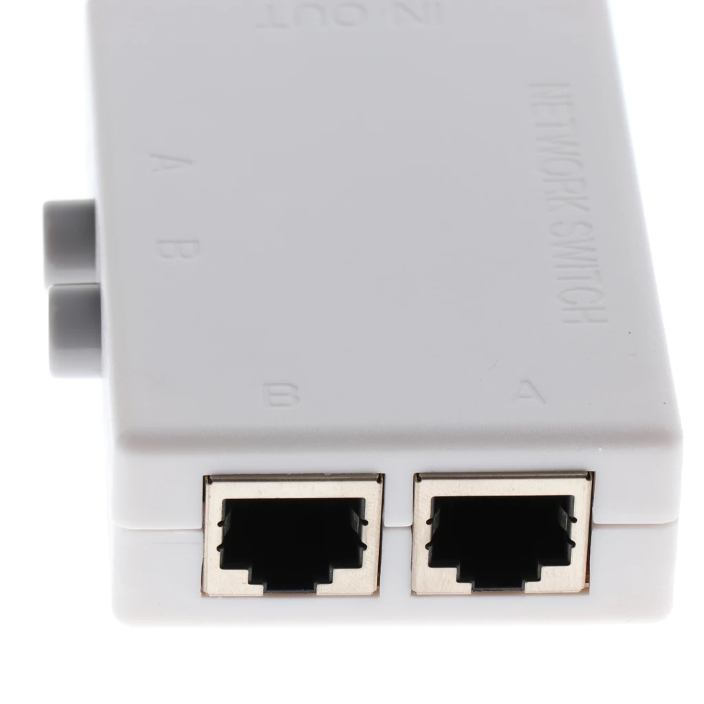 MagiDeal Mini 2 порта ручной сетевой коммутатор 2в1 1In2 RJ45 Ethernet коммутатор|Сетевые