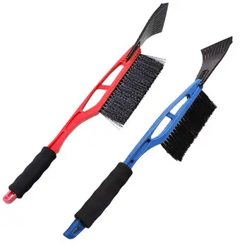 

Adeeing 2 in 1 shovel Car Vehicle Solid Snow Ice Scraper Snow Brush Shovel Removal for Winter high strength snow shovel r30