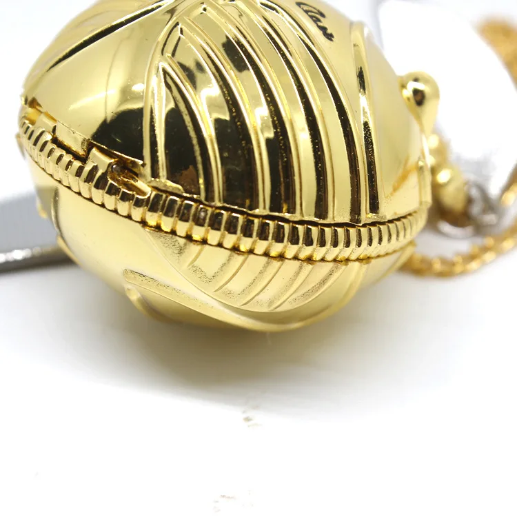 

Can Be Opened Quidditch Game Golden Snitch Pendant Keychain Cos Hogwarts Cosplay Accessory Kid Halloween Christmas Birthday Gift