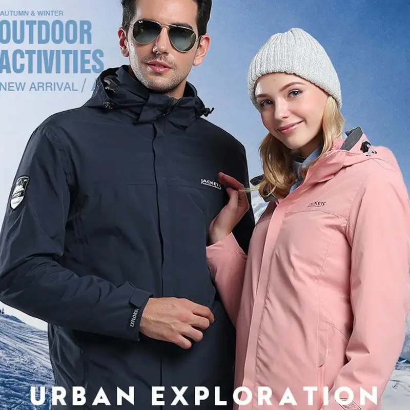 

Fully Heat-Sealed Waterproof Jacket Outdoor Warm Mountaineering Ski Suit Windproof Warm Thickening Waterproof Breathable Jacket