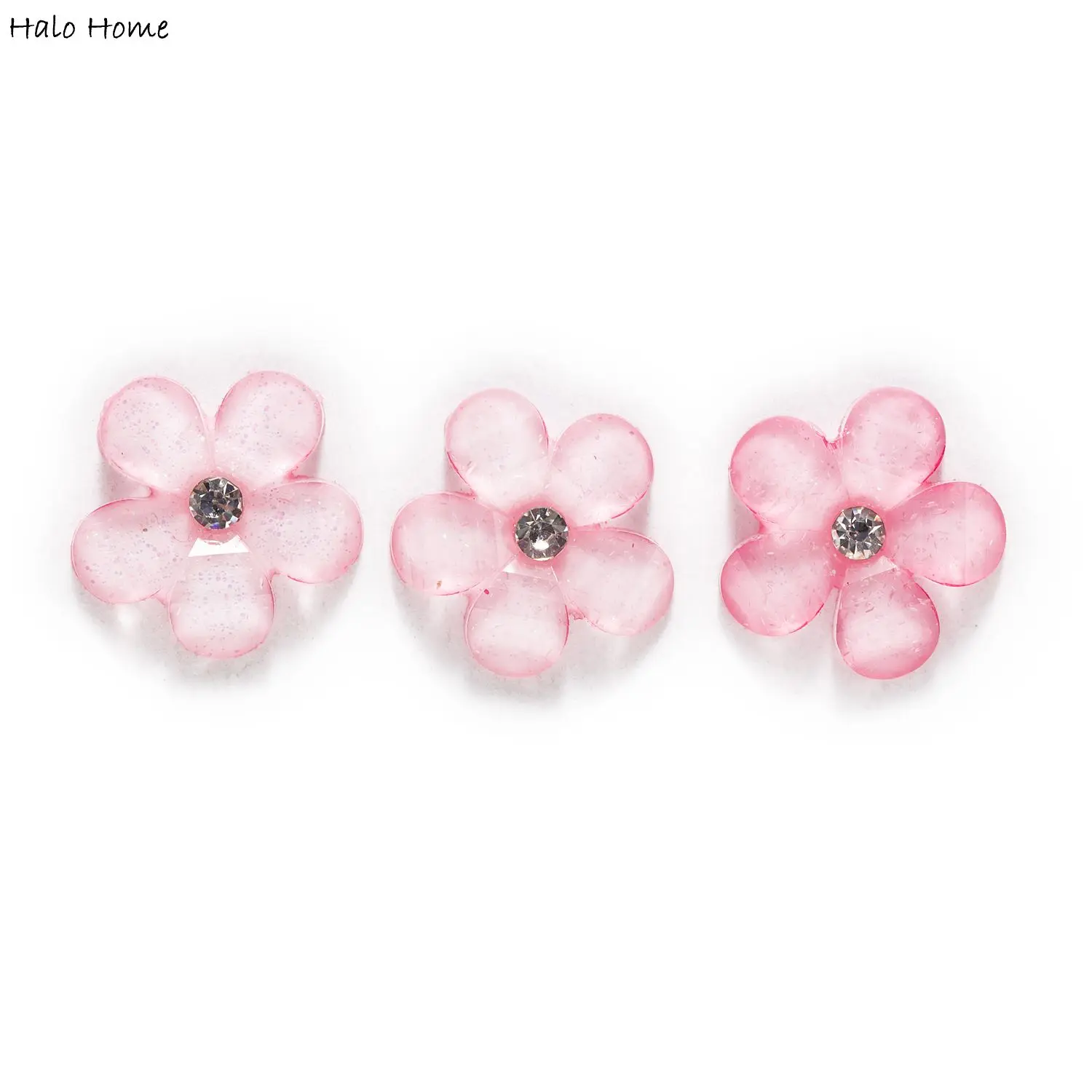 

10pcs Flower Series Drill Resin Flatback Cabochon for Fridge stickers Jewelry DIY Phone Case Scrapbooking Crafts Decor 16mm