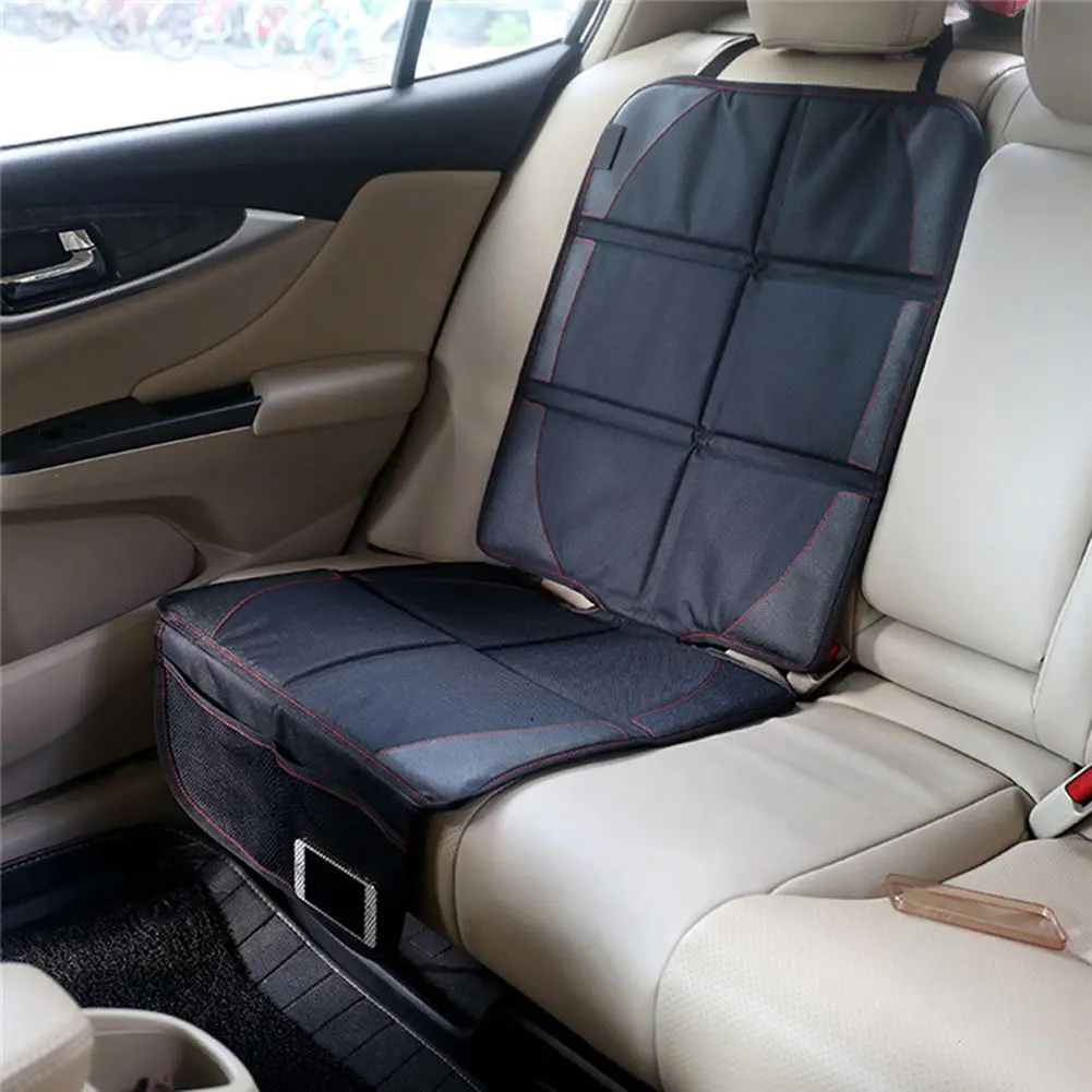 

Infant Baby Easy Clean Non Skid Watherproof Car Cover Seat Protector Mat Black Baby Cushion Protector Chair Stroller Accessories