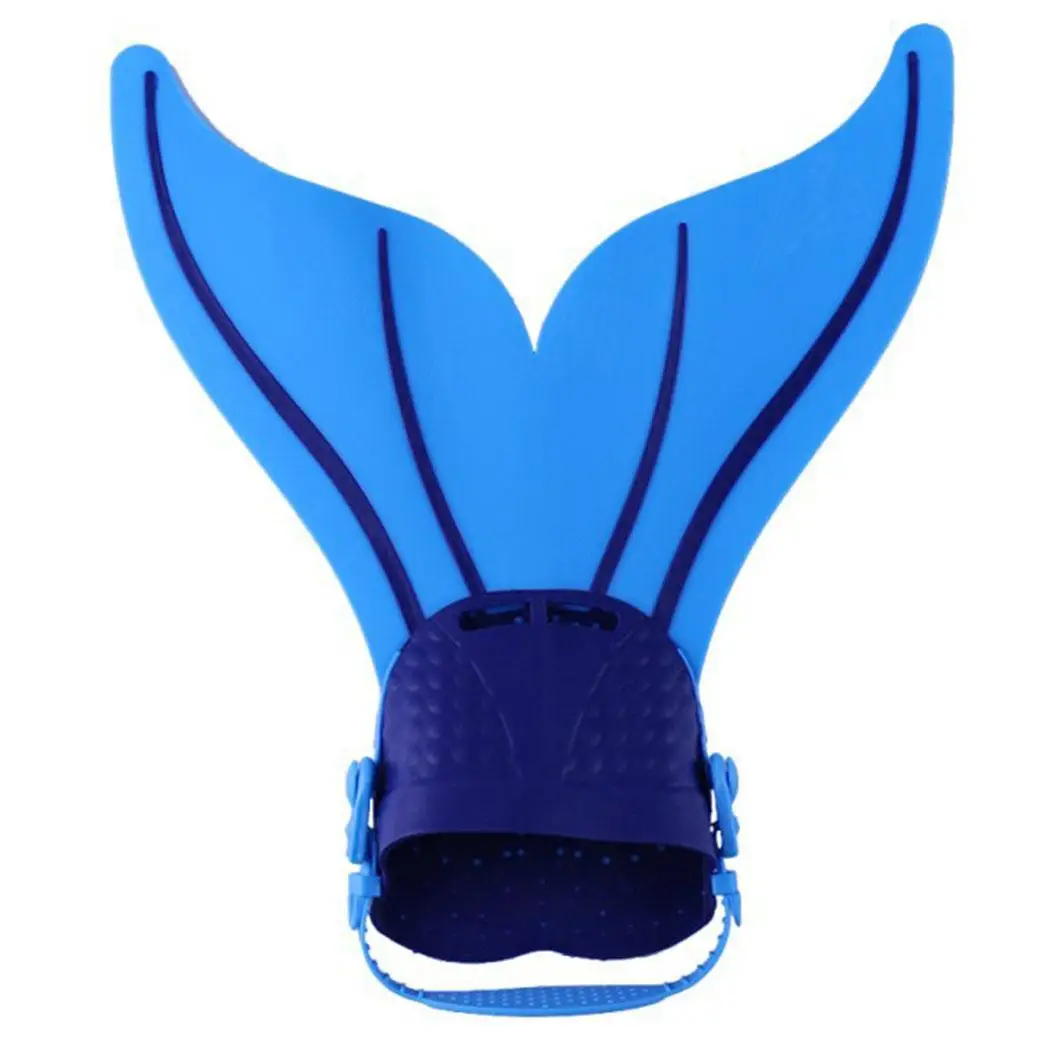 

Fins Mermaid Foot 15 Monofin Old adjustable for loop Easy Children and Fins Years up Kids hook to Swimming strap