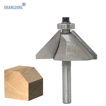 

Wang 45 Degree Bevel Angle Knife Milling Cutter Trimming Machine Carving Cutter Head Degree Chamfer Knife 45 Angle Knife