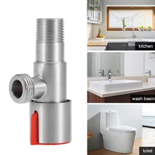 Нержавеющая сталь угол клапан Водопроводной воды кран для раковина, туалет кухонная вытяжка