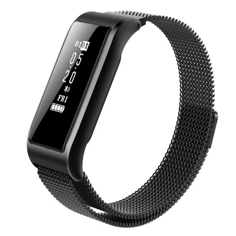 

Color Screen Smart Watch 0.96 Inches Step Counting Calendar Intelligent Reminding Multi-Language Smart Wristband For iOS ANDROID