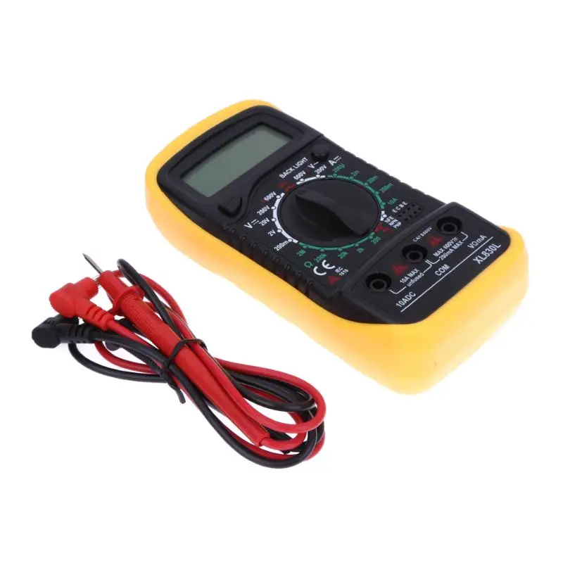 

Portable LCD Digital Multimeter Ammeter Voltmeter Ohmmeter Handheld Electric AC/DC Volt Amp Ohm Meter Tester Diagnostic Tools