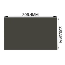 Free Shipping! 10PCS/Lot New 15inch 4:3 135 degree 306.4*230.5MM Glossy LCD Monitor Film Polarized