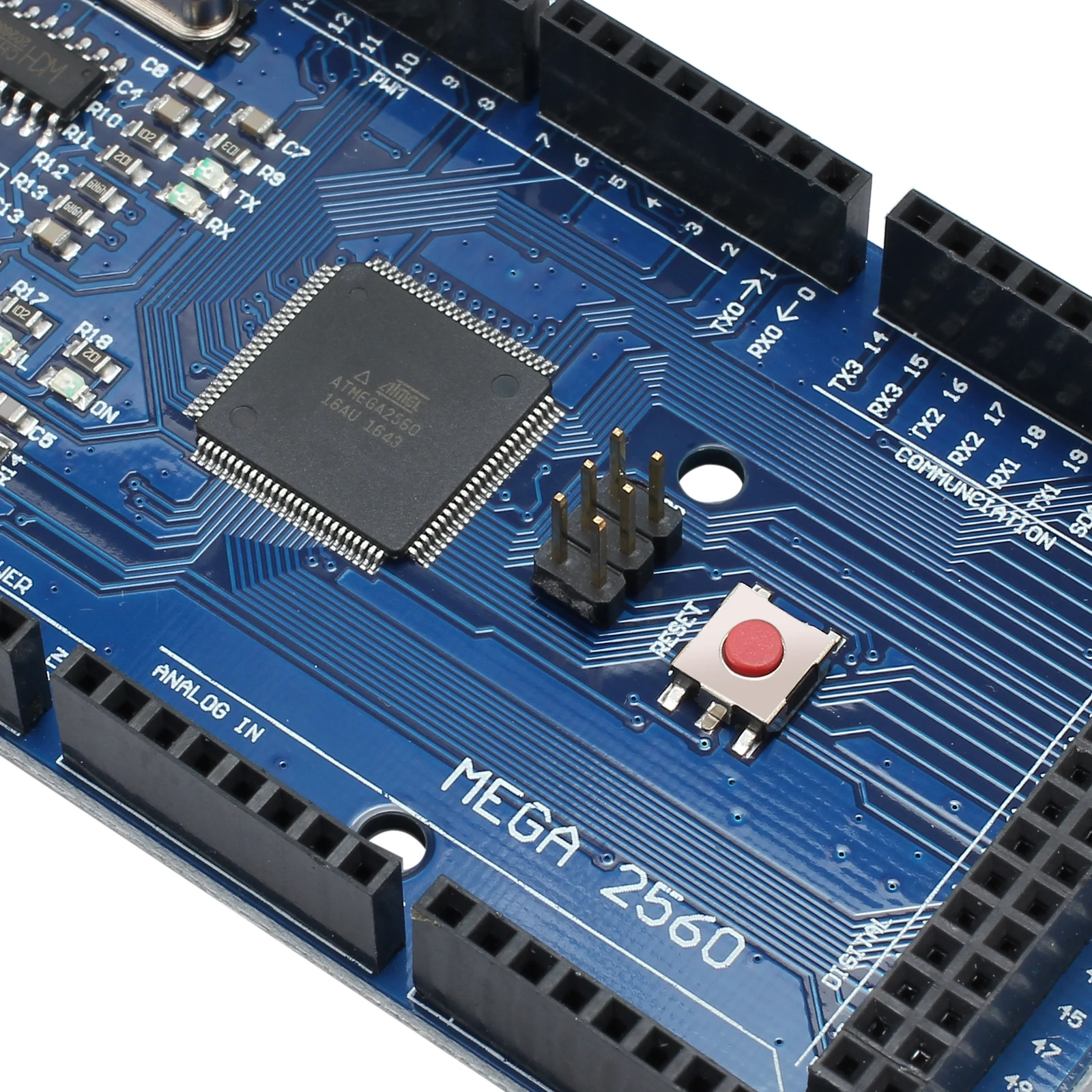 Плата совместимая Neoteck Arduino Mega 2560 R3 ATmega328P CH340G + USB кабель 54 Цифровые контакты