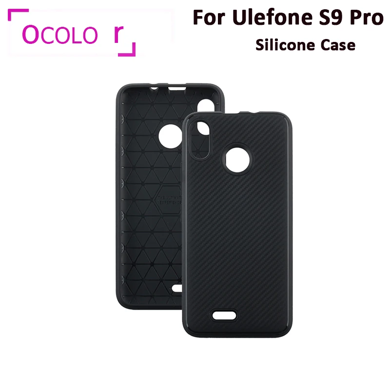 Ocolor для Ulefone S9 Pro Мягкий силиконовый чехол задняя крышка 5 ''для Защитные ТПУ