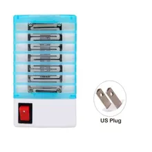 СВЕТОДИОДНЫЙ Электрический комары мухи убийца насекомых Ловушка-Отпугиватель для комаров свет европейские правила лампа Zapper