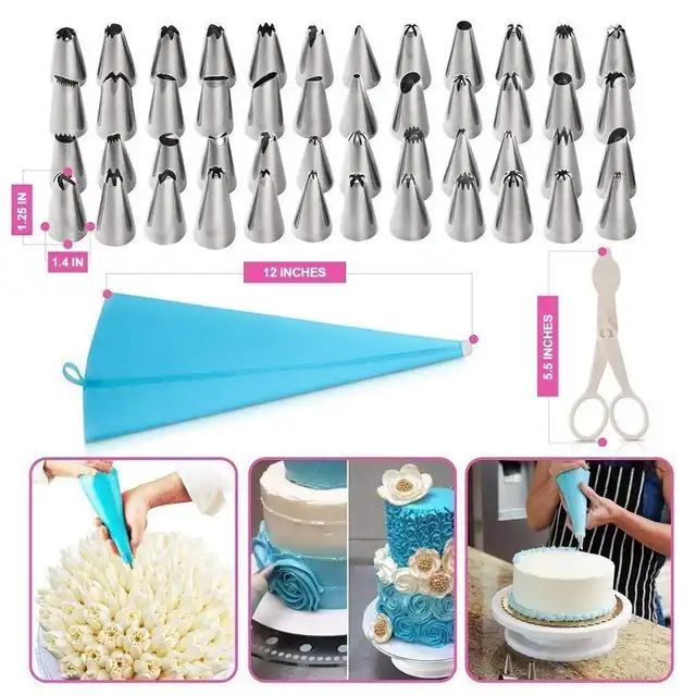 94pcs Set Cake Decorating Supplies Kit Baking Set Diy Professional