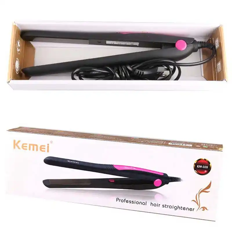 km 328 hair straightener