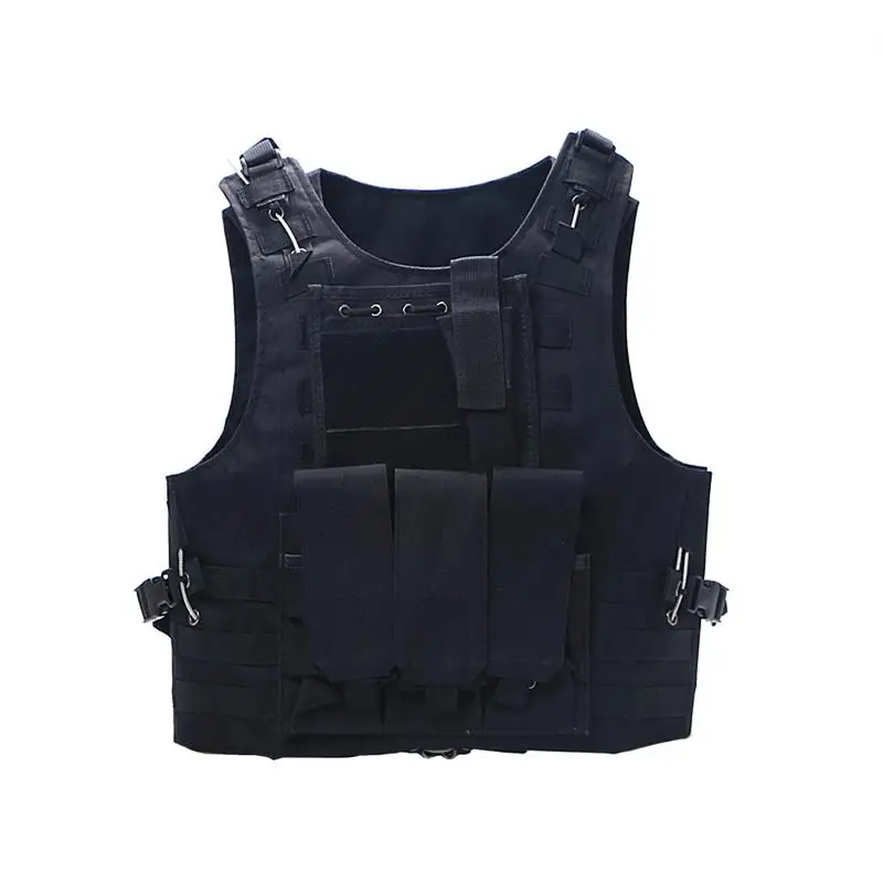 

Camouflage Military Tactical Vest Body Armor Sports Wear Hunting Vest Army Molle Police Vest Black
