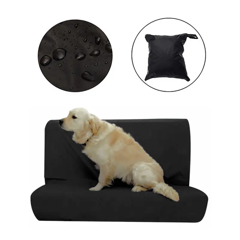 Car Rear Seat Cover Waterproof Dog Cat Seat Cover Anti Pee Easy