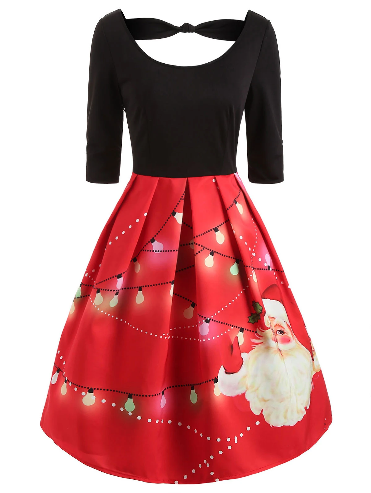 fit and flare christmas party dresses