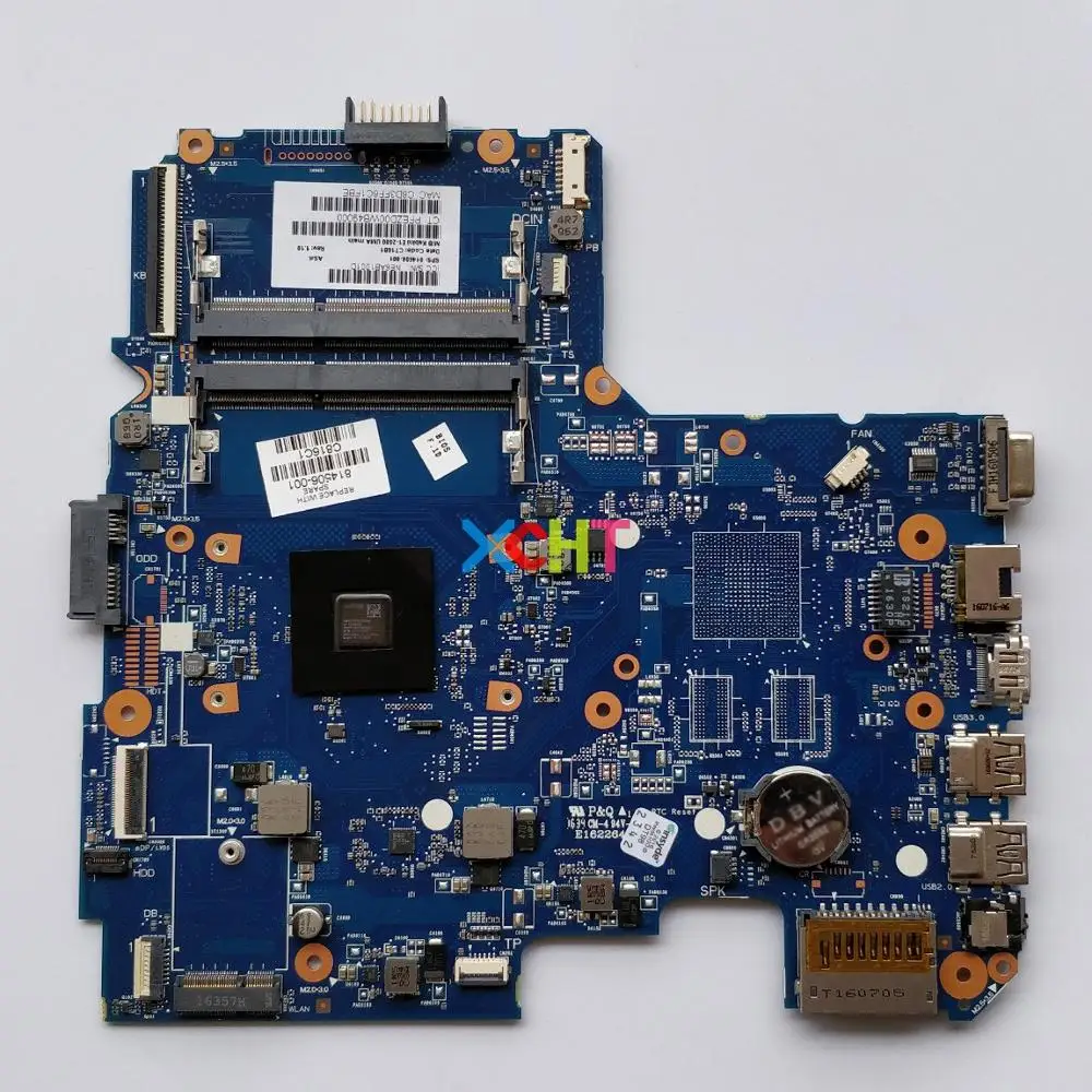 

814506-001 814506-501 814506-601 w E1-6015 CPU 6050A2731601-MB-A01 for HP 245 14-AF Series 14Z-AF000 NoteBook PC Motherboard