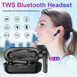 Беспроводные наушники TWS Bluetooth 5,0 с сенсорной функцией для спортивных игр