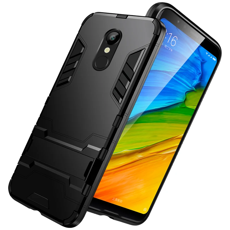 Бронированный противоударный чехол для телефона Xiaomi Redmi 4X 4A Note 3 5 Plus защита 6A Pro 5A Mi