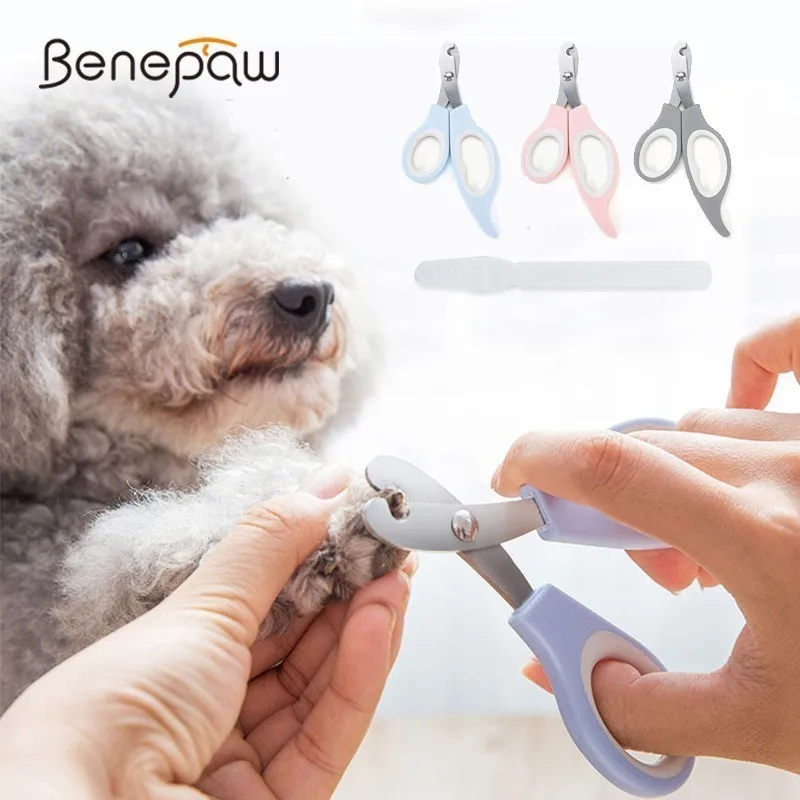 Benepaw качественные безопасные кусачки для ногтей собак ухода за ногтями триммер
