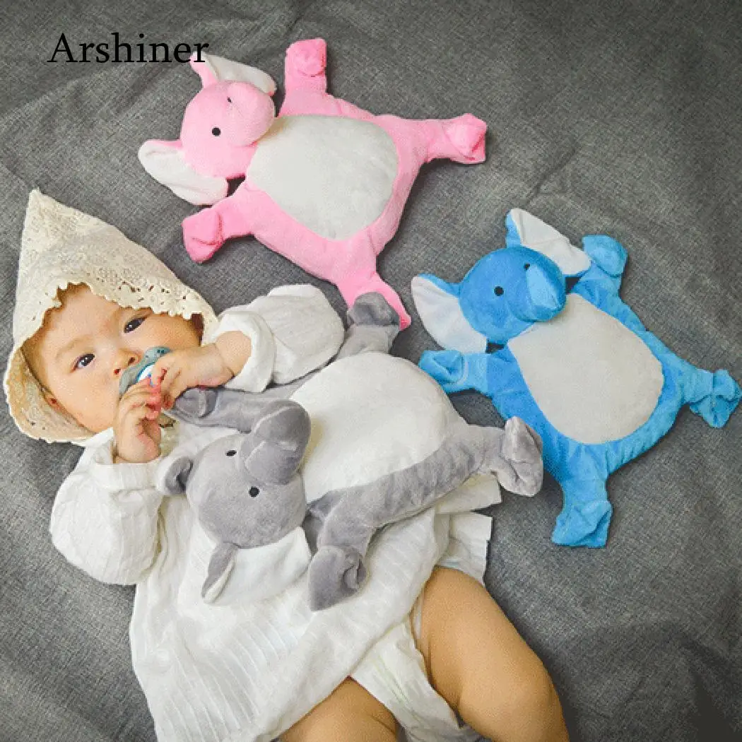

Plush Elephant Buddies Pacifier Holder Plush Toy Includes Detachable Pacifier Use with Multiple Brand Name Pacifiers