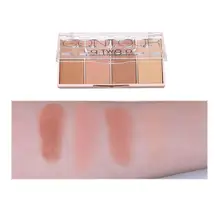 Generic четыре-цветные Румяна Тени Модифицированная контурная пудра для макияжа Повседневная, для свиданий, Офисная палитра 24g