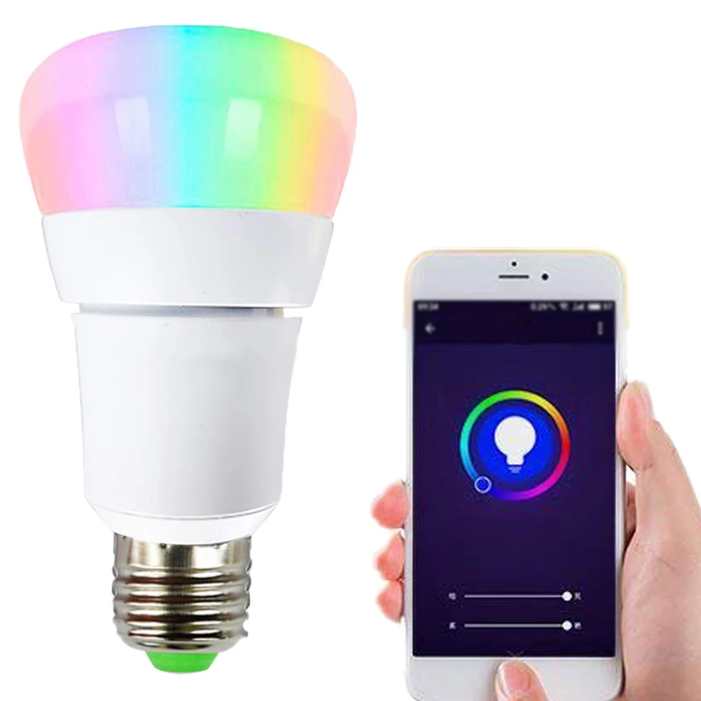 Wi Fi лампы RGB умный свет 12 Вт удаленного управление мобильным телефоном Smart настольная лампа Лидер продаж