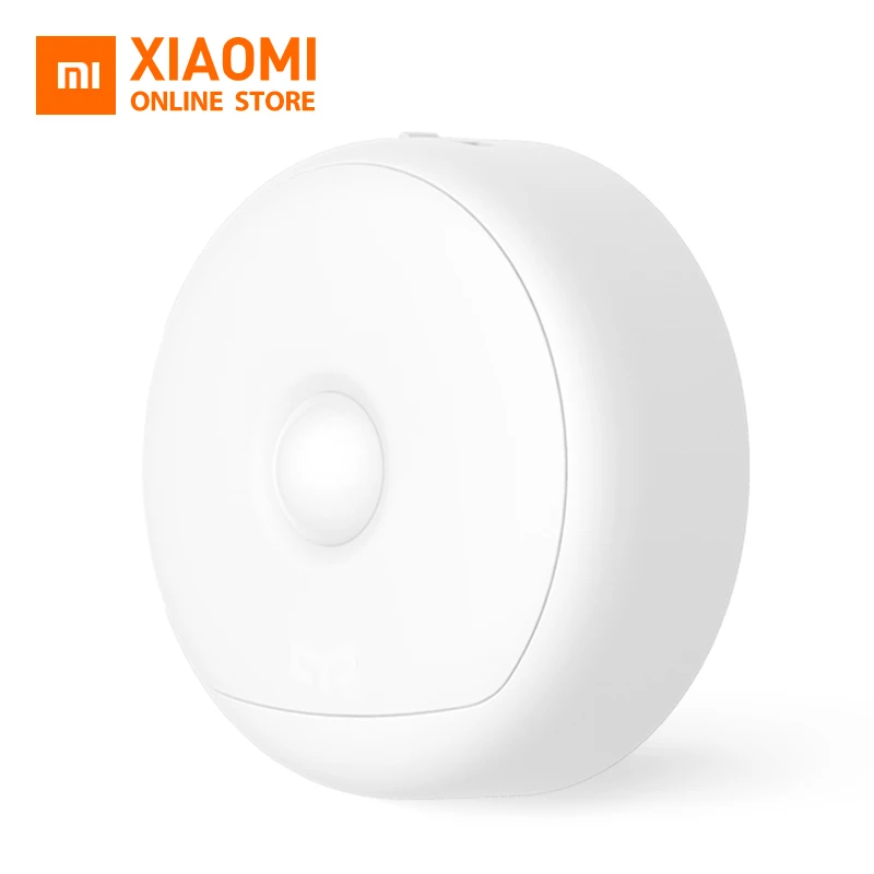 Xiaomi Mijia Yee светильник светодиодный ночной Светильник USB зарядка ночной Светильник Инфракрасный магнитный с крючками Дистанционный датчик движения тела светильник