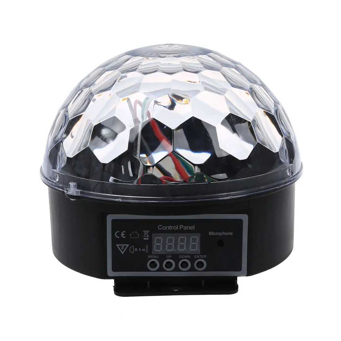 DMX512 Освещение сцена DJ лампочка для дискотеки LED RGB лампа хрустальный шар